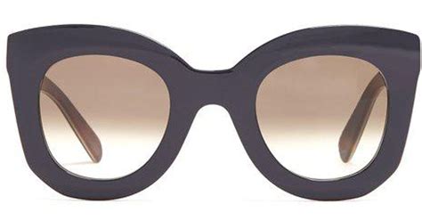 celine marta sunglasses blue|WOMEN'S LUXURY BLUE SUNGLASSES .